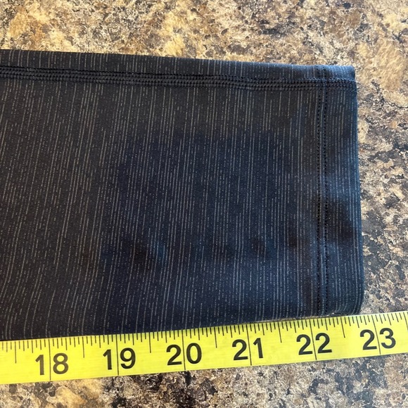 Outdoor Voices Womens Small Crop Heathered Black Active Leggings Athleisure - Picture 6 of 6